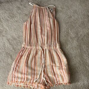 Women’s striped romper